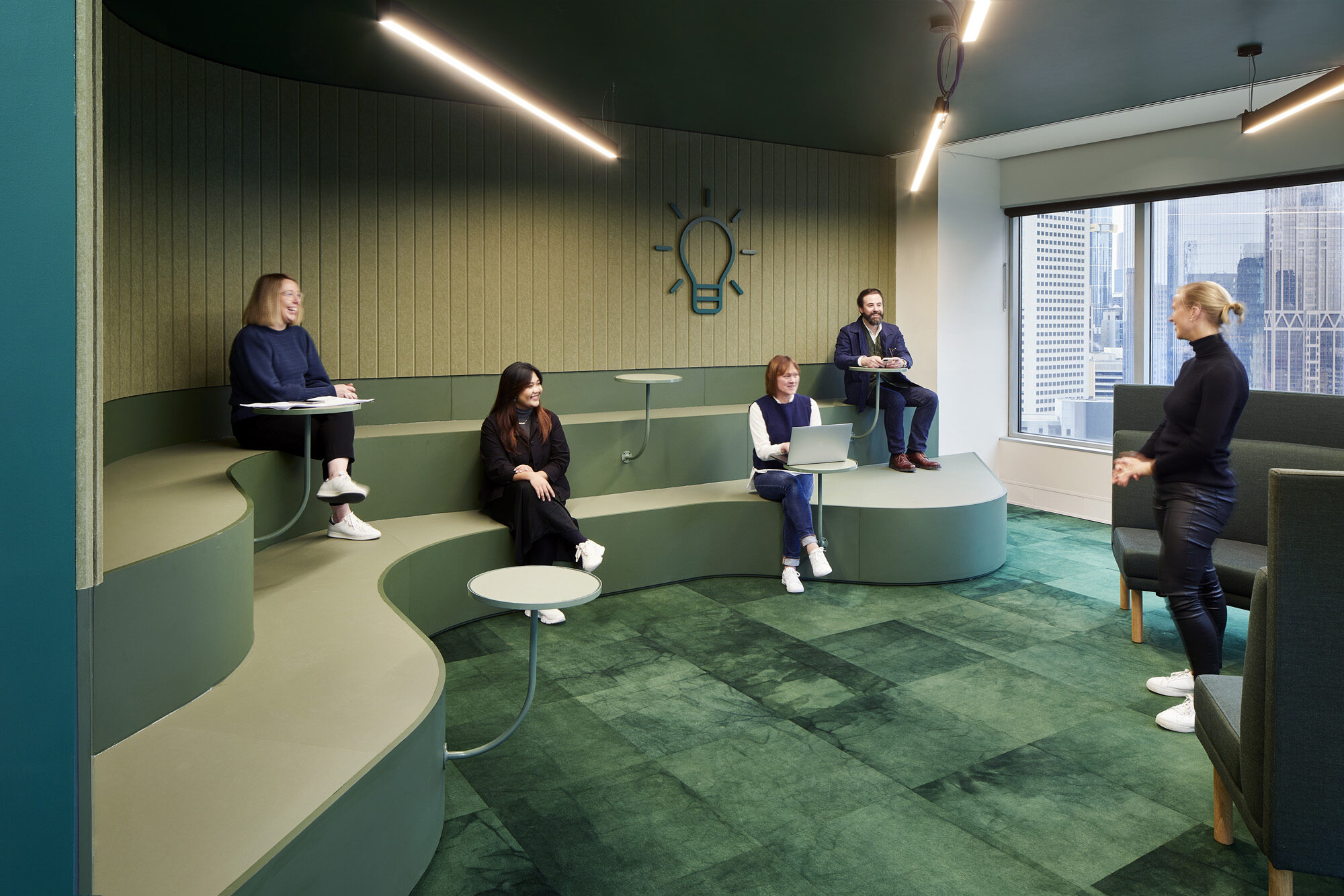 McMillan Shakespeare Group Fitout by Facilitate Corporation Workplace Fitouts