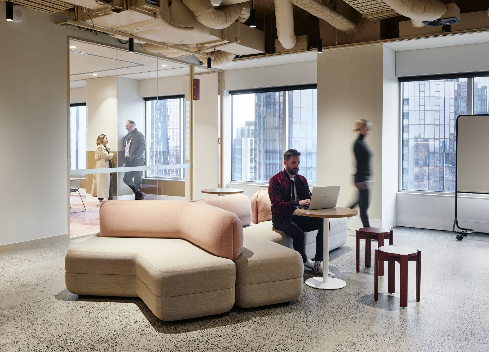 McMillan Shakespeare Group Fitout by Facilitate Corporation Workplace Fitouts