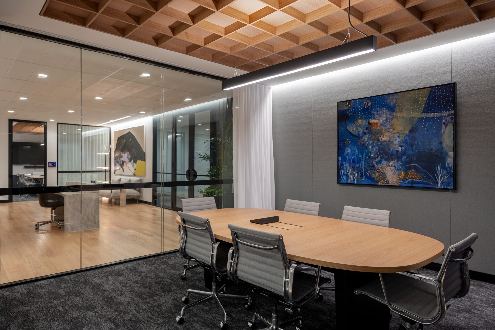 Facilitate + Greystar meeting room