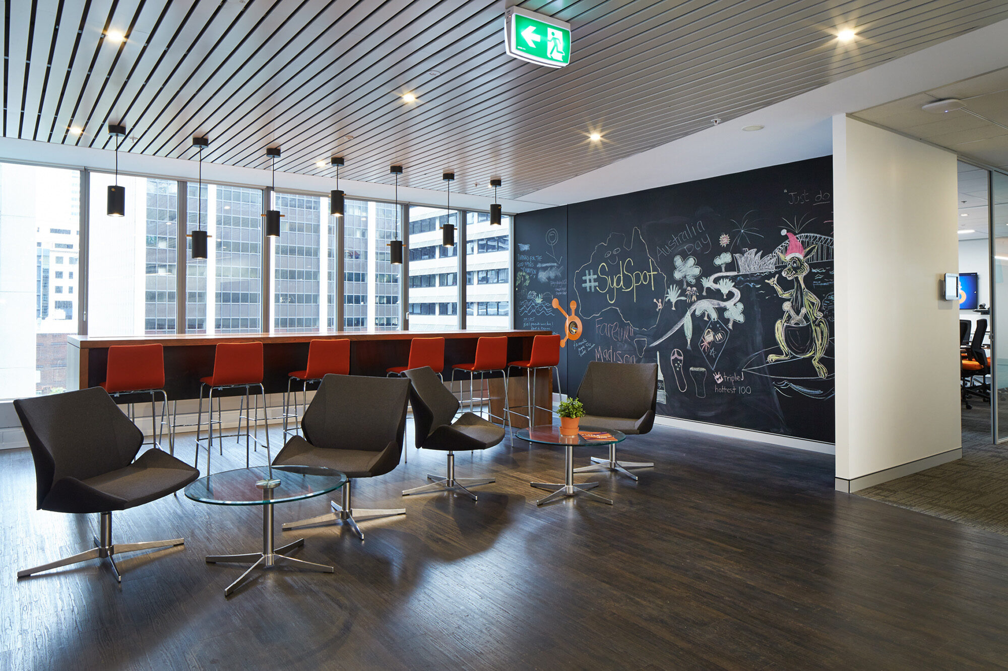 Hubspot Facilitate Corporation Workplace Design Sydney A45K7093